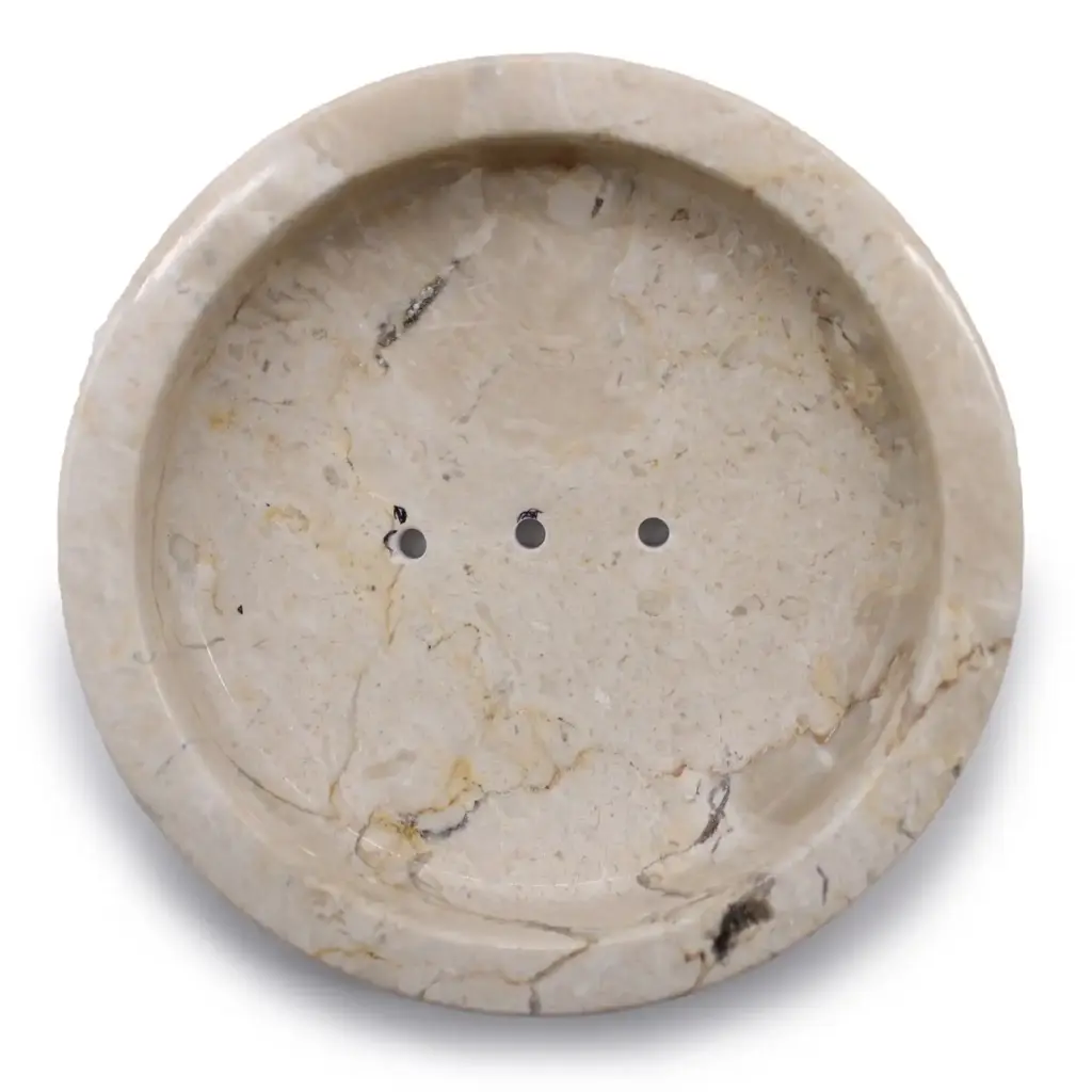 Round Honey Marble Flat Soap Dish | www.artisangoods.co.uk 2 Round Honey Marble Flat Soap Dish | www.artisangoods.co.uk 2