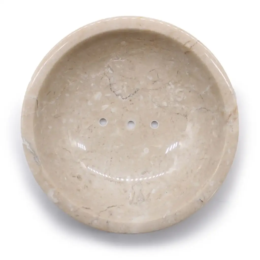 Round Honey Marble Rounded Soap Dish | www.artisangoods.co.uk 2 Round Honey Marble Rounded Soap Dish | www.artisangoods.co.uk 2