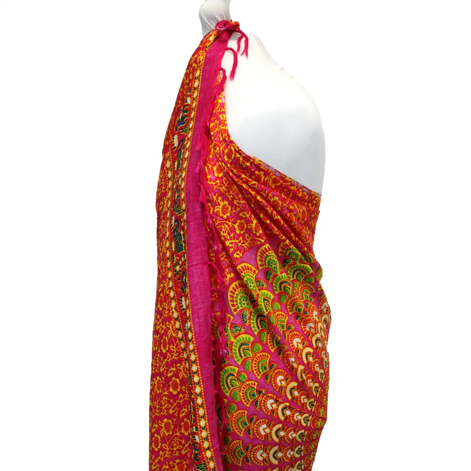 Ruby Lime Mandala Sarongs | www.artisangoods.co.uk 3 Ruby Lime Mandala Sarongs | www.artisangoods.co.uk 2