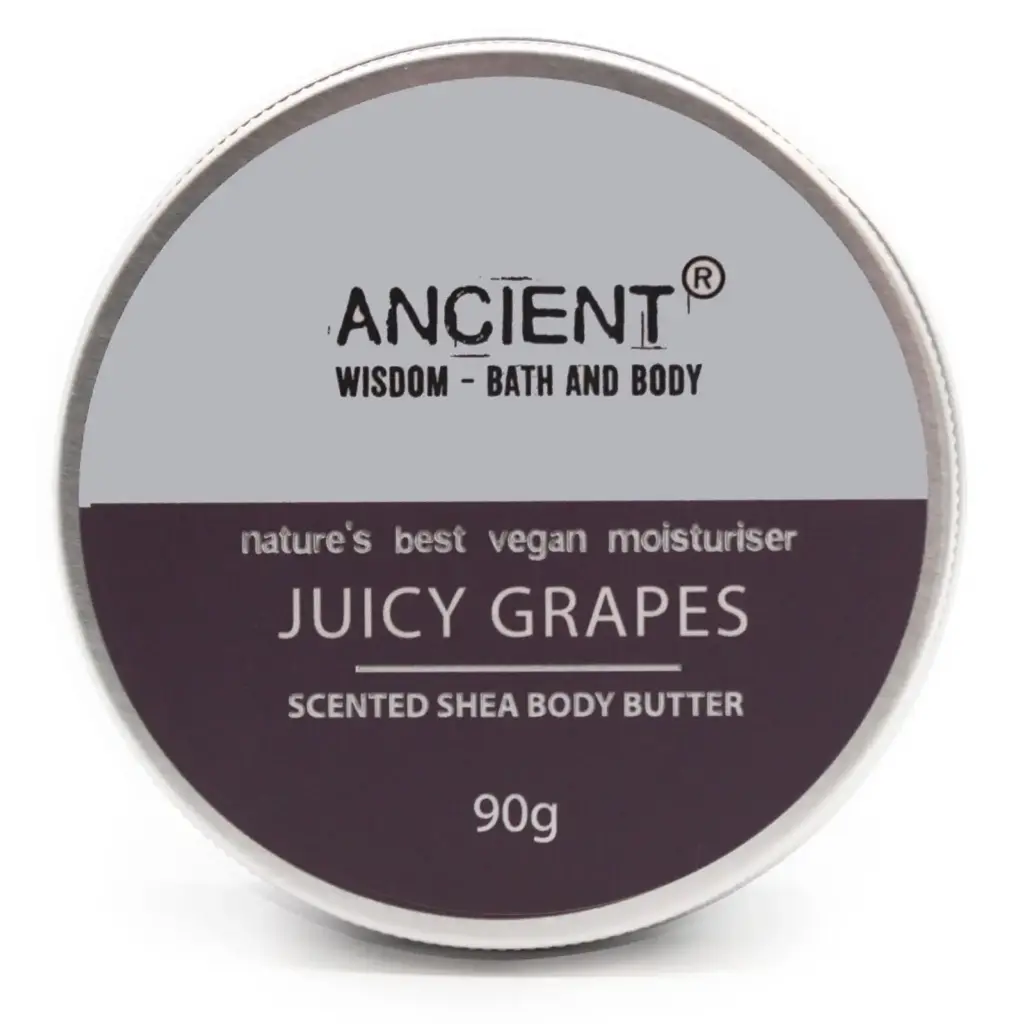 Scented Shea Body Butter 90g – Juicy Grapes | www.artisangoods.co.uk
