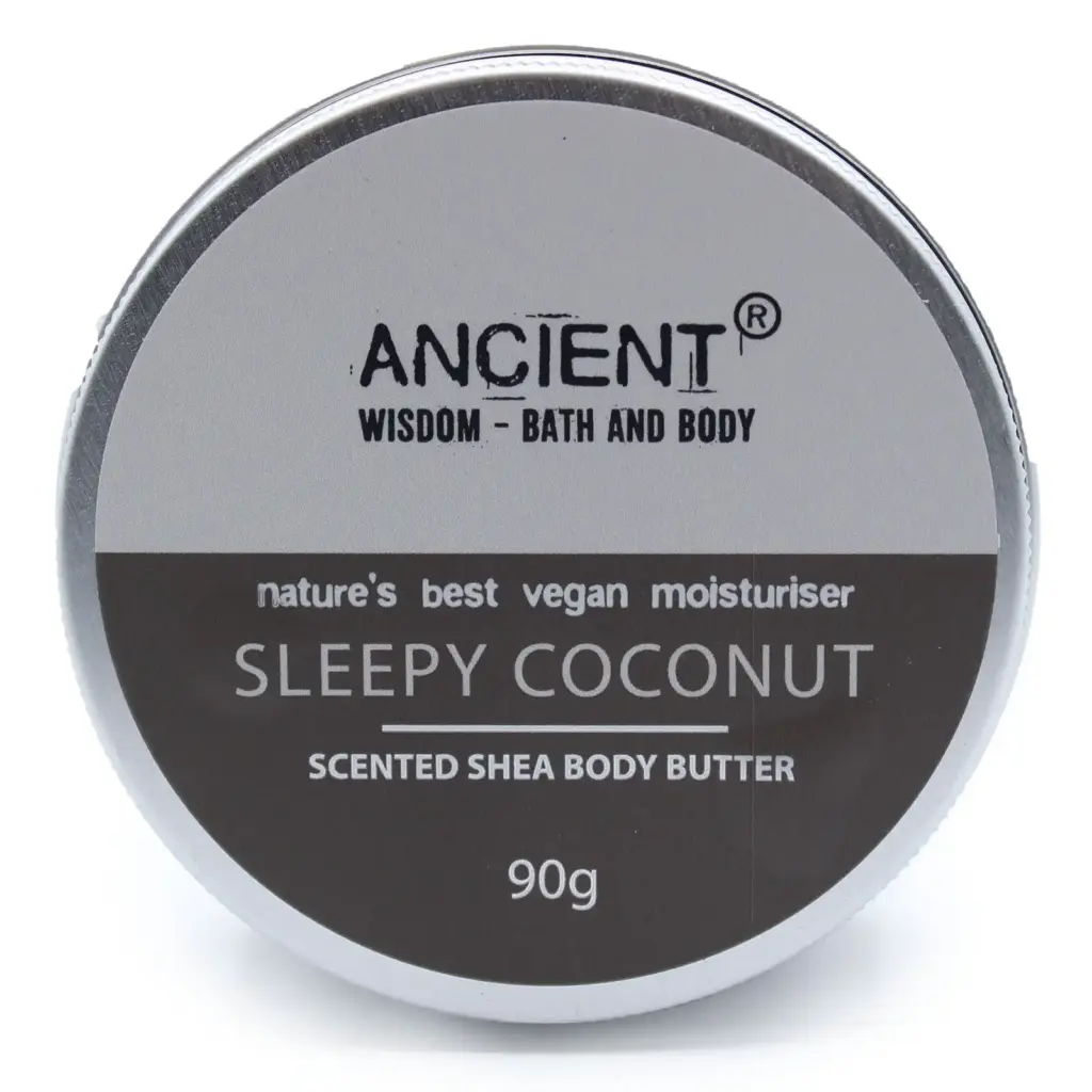 Scented Shea Body Butter 90g – Sleepy Coconut | www.artisangoods.co.uk