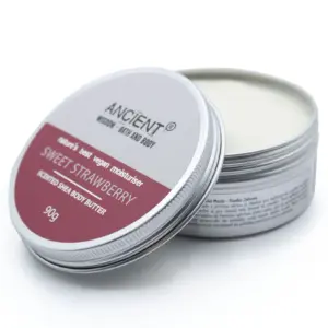 Scented Shea Body Butter 90g – Sweet Strawberry | www.artisangoods.co.uk 3