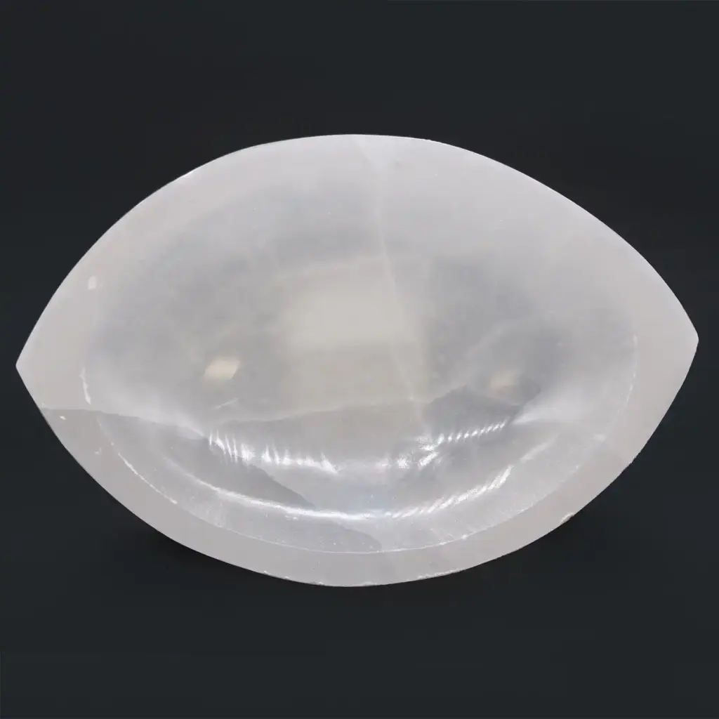 Selenite Eye Bowl – 15cm | www.artisangoods.co.uk 2