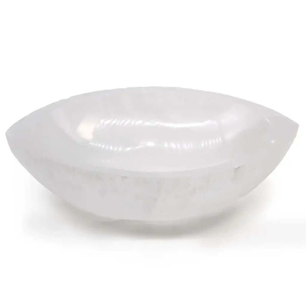 Selenite Eye Bowl – 15cm | www.artisangoods.co.uk