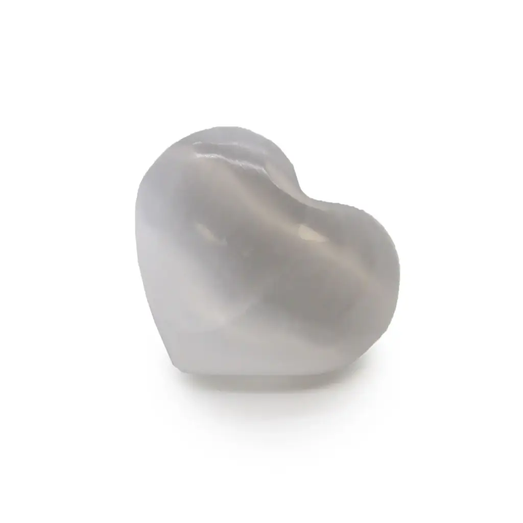 Selenite Heart – 3-4cm | www.artisangoods.co.uk