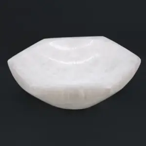 Selenite Hex Bowl – 15cm | www.artisangoods.co.uk 3