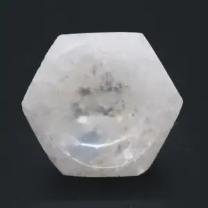 Selenite Hex Bowl – 6cm | www.artisangoods.co.uk 2