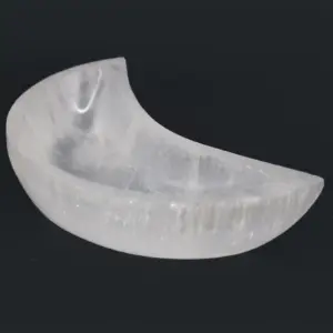 Selenite Moon Bowl – 15cm | www.artisangoods.co.uk 3