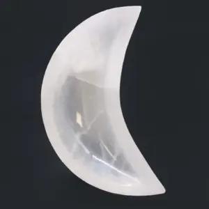 Selenite Moon Bowl – 15cm | www.artisangoods.co.uk 2