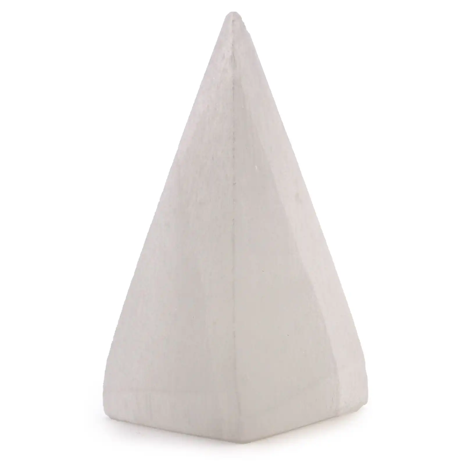 Selenite Pyramid – 10 cm | www.artisangoods.co.uk 2 Selenite Pyramid – 10 cm | www.artisangoods.co.uk 1