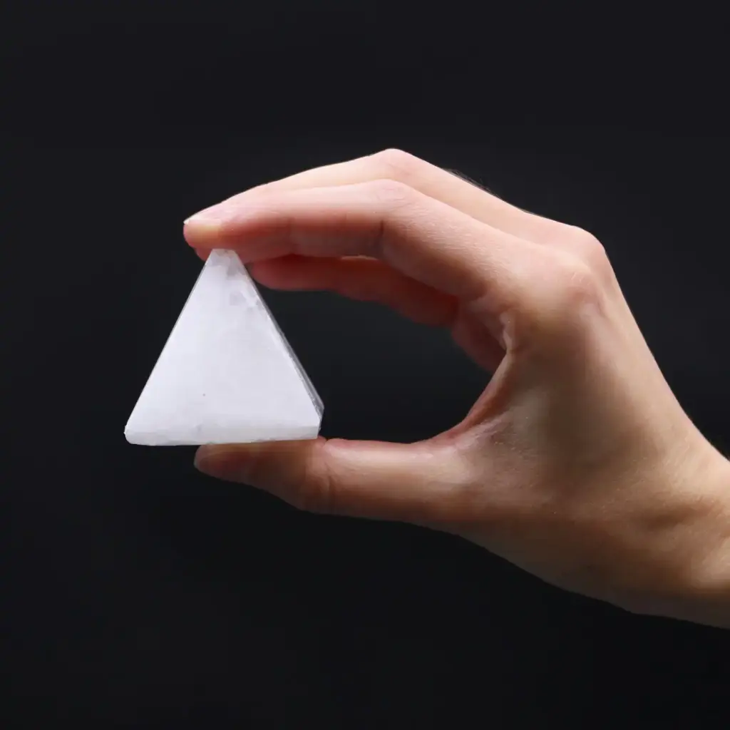 Selenite Pyramid – 5 cm | www.artisangoods.co.uk 4