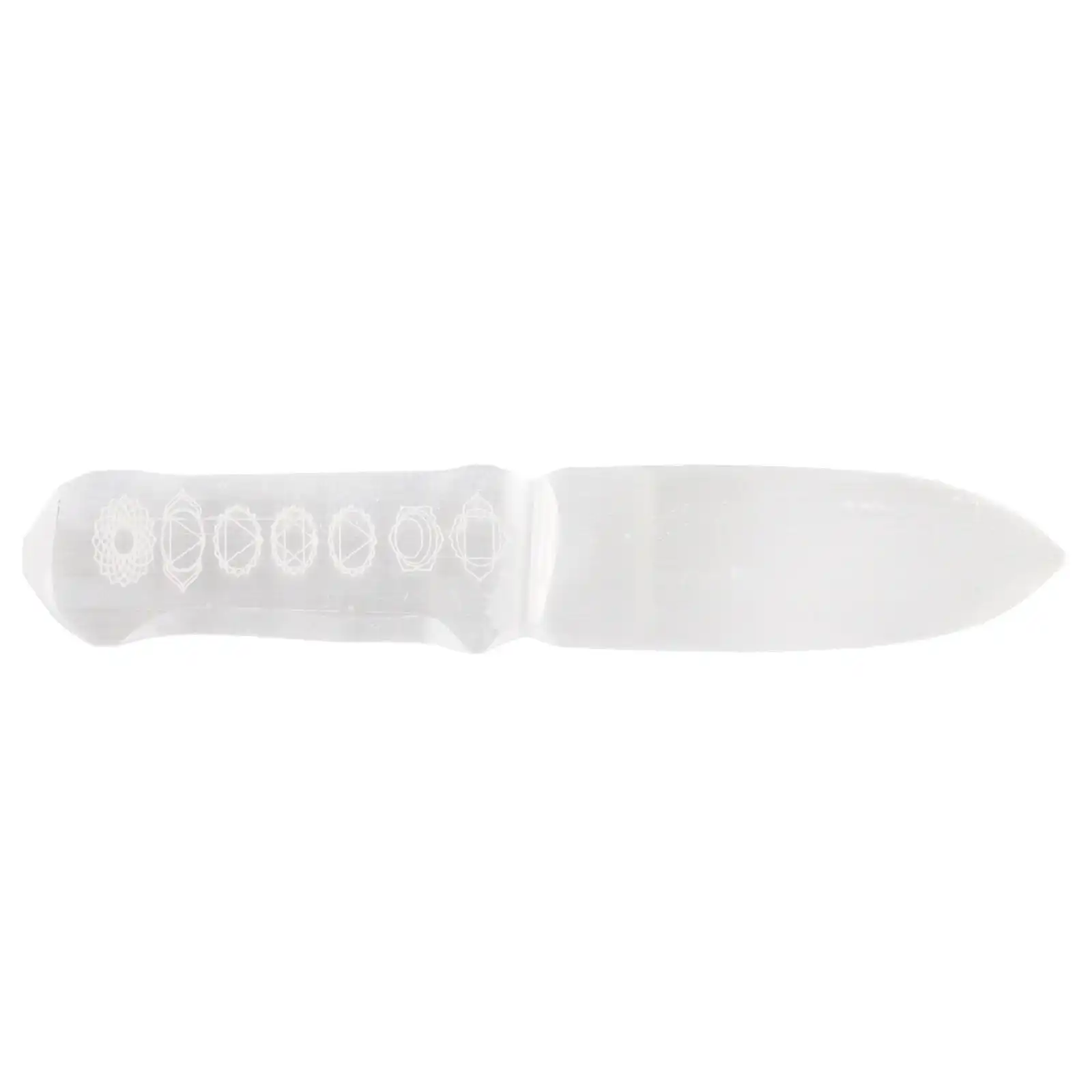 Selenite Ritual Knife – Chakra | www.artisangoods.co.uk 5 Selenite Ritual Knife – Chakra | www.artisangoods.co.uk 4