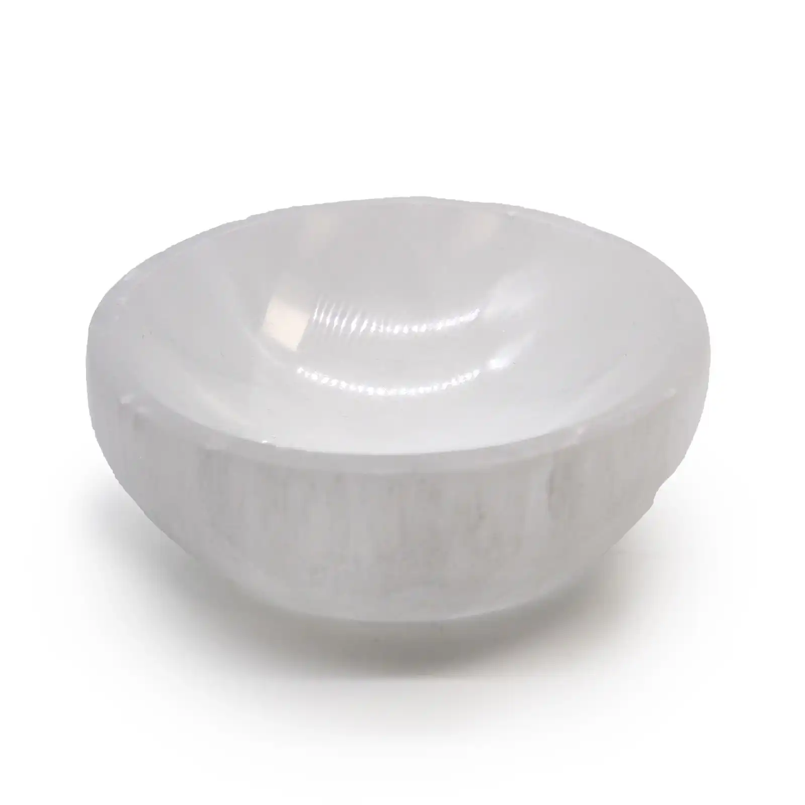Selenite Round Bowl – 10cm | www.artisangoods.co.uk 2 Selenite Round Bowl – 10cm | www.artisangoods.co.uk 1