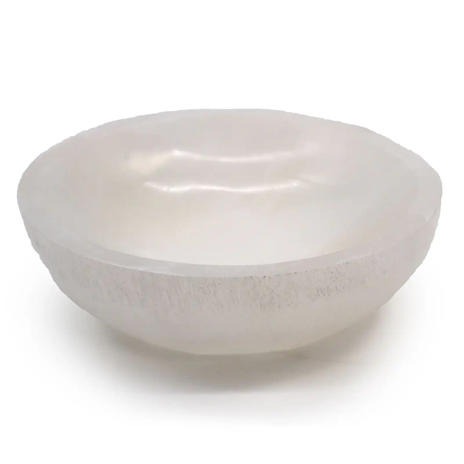 Selenite Round Bowl – 15cm | www.artisangoods.co.uk 2 Selenite Round Bowl – 15cm | www.artisangoods.co.uk 1