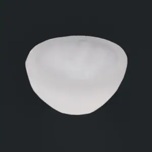 Selenite Round Bowl – 6cm | www.artisangoods.co.uk 3