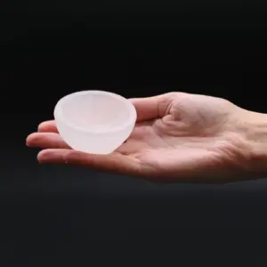 Selenite Round Bowl – 6cm | www.artisangoods.co.uk 4
