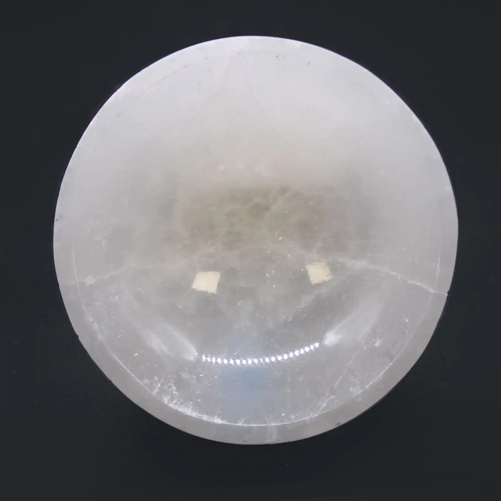 Selenite Round Bowl – 8cm | www.artisangoods.co.uk 3 Selenite Round Bowl – 8cm | www.artisangoods.co.uk 2