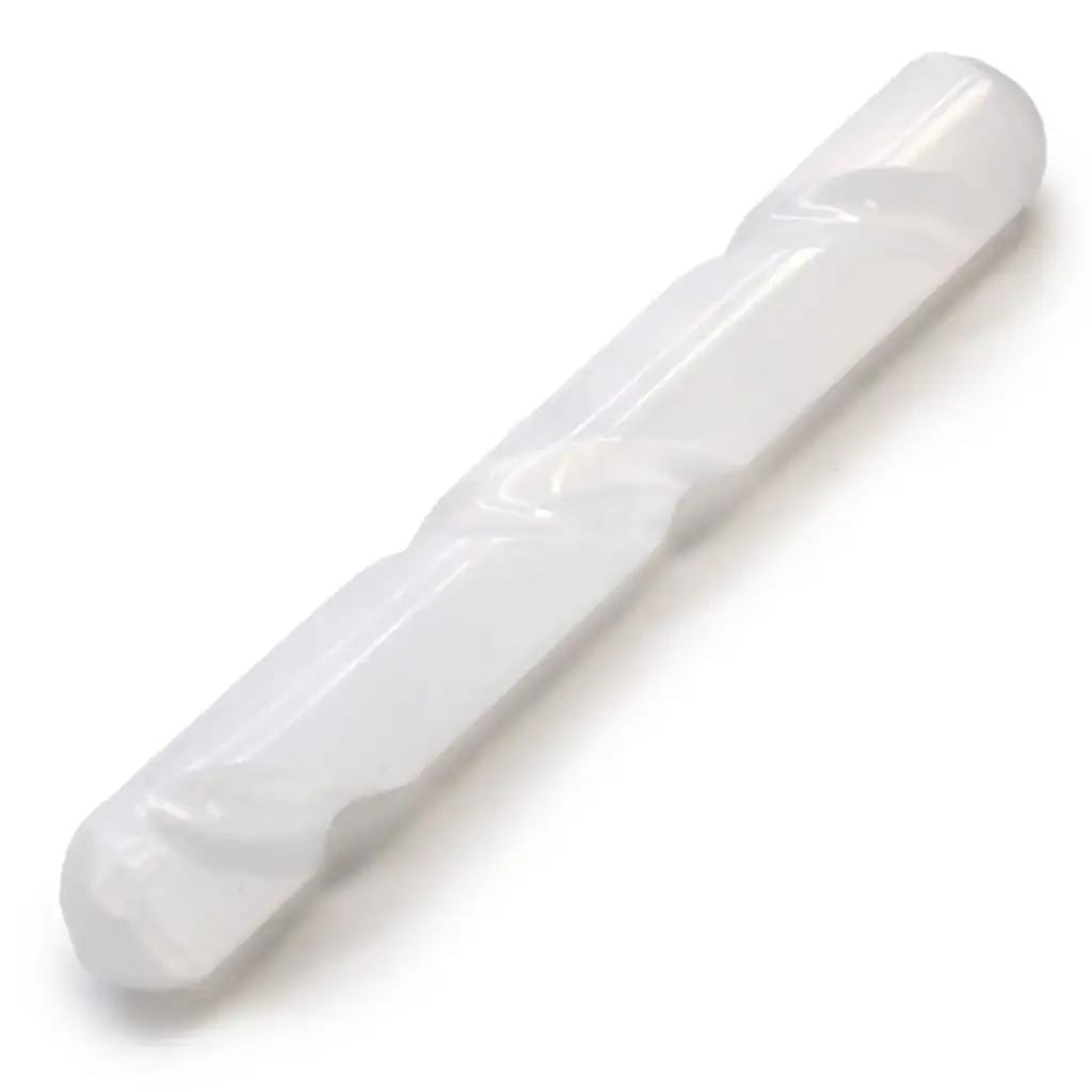 Selenite Spiral Wand – 16 cm ( Round Both Ends) | www.artisangoods.co.uk