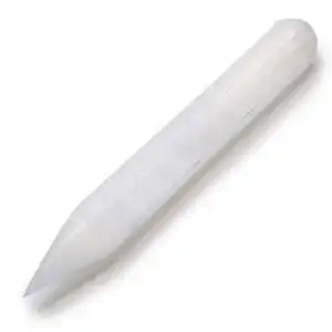 Selenite Wand – 16 cm (Point one End) | www.artisangoods.co.uk 1