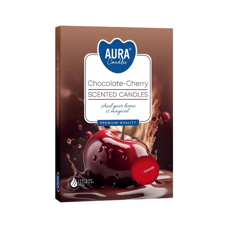 Set of 6 Scented Tealights – Chocolate & Sour Cherry | www.artisangoods.co.uk 2 Set of 6 Scented Tealights – Chocolate & Sour Cherry | www.artisangoods.co.uk 1