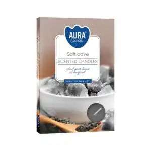 Set of 6 Scented Tealights – Salt Cave | www.artisangoods.co.uk 1