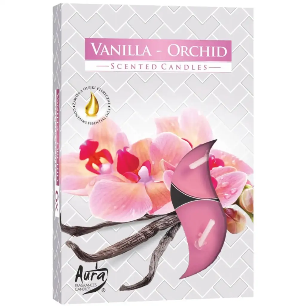 Set of 6 Scented Tealights – Vanilla & Orchid | www.artisangoods.co.uk 2 Set of 6 Scented Tealights – Vanilla & Orchid | www.artisangoods.co.uk 2