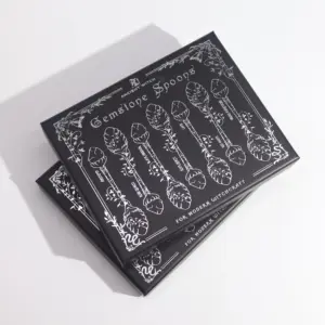 Set of 7 Bronze Gemstone Crystal Witch Spoons | www.artisangoods.co.uk 4
