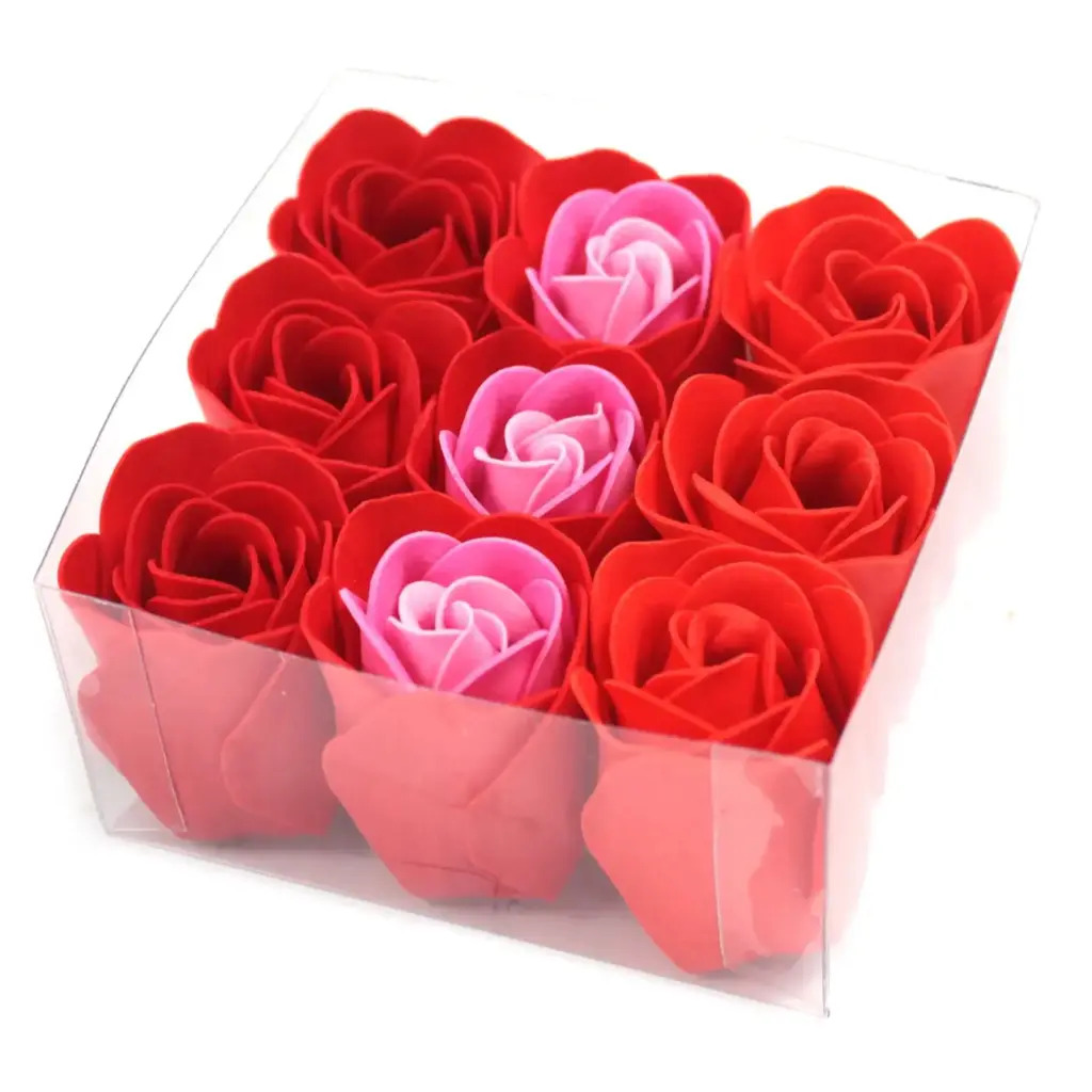 Set of 9 Soap Flowers – Red Roses | www.artisangoods.co.uk 3 Set of 9 Soap Flowers – Red Roses | www.artisangoods.co.uk 3