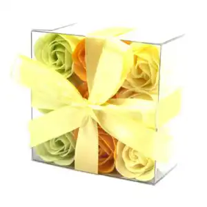 Set of 9 Soap Flowers- Spring Roses | www.artisangoods.co.uk 1