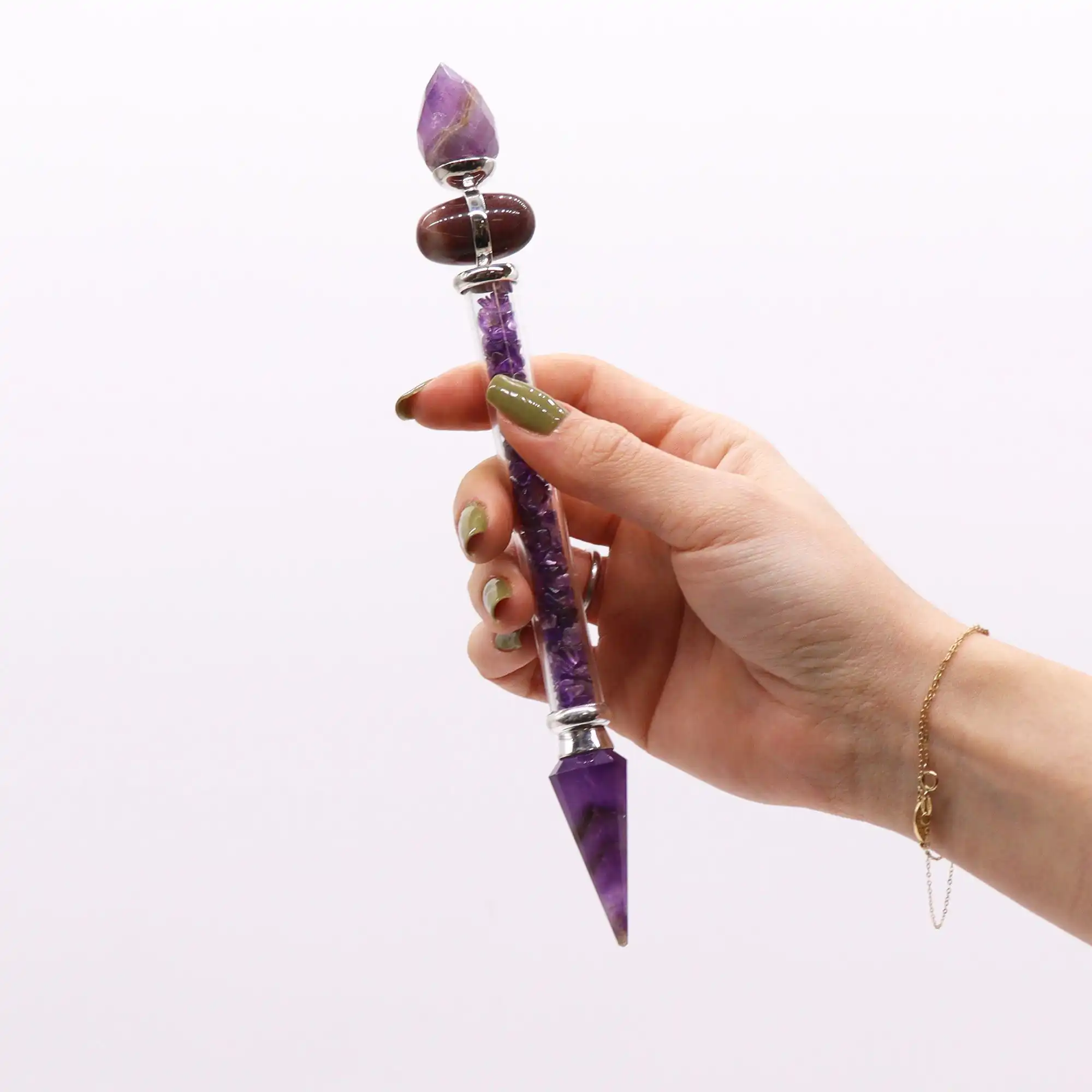 Shiva Lingam Magic Wand – Amethyst – Success | www.artisangoods.co.uk 4 Shiva Lingam Magic Wand – Amethyst – Success | www.artisangoods.co.uk 3