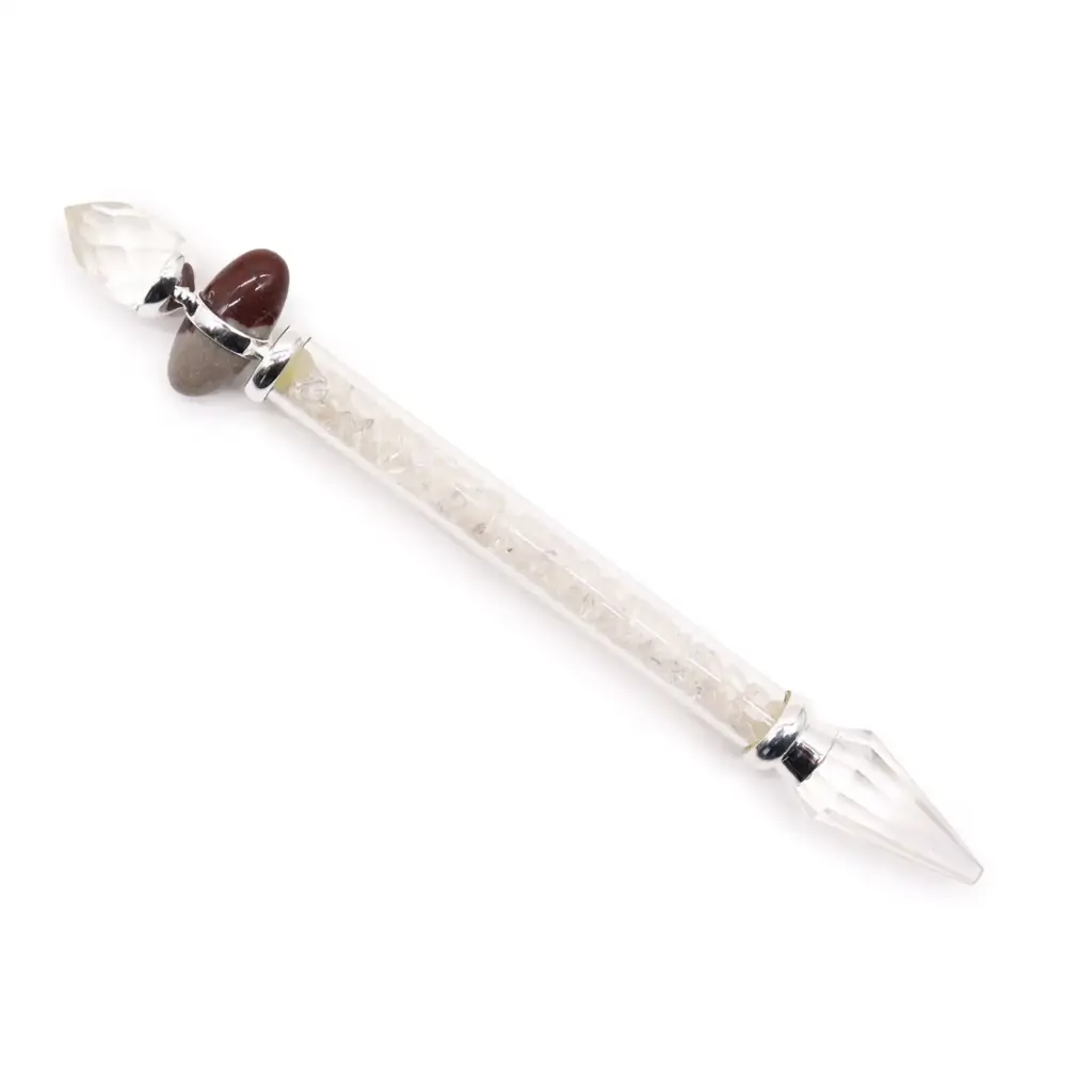 Shiva Lingam Magic Wand – Rock Quartz – Wisdom | www.artisangoods.co.uk