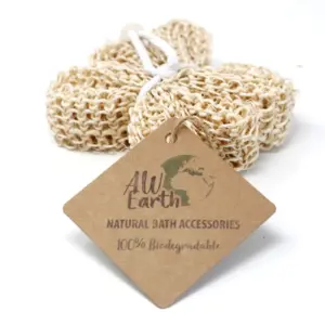 Sisal Sponge and Scrub – Exfoliating Star | www.artisangoods.co.uk 5