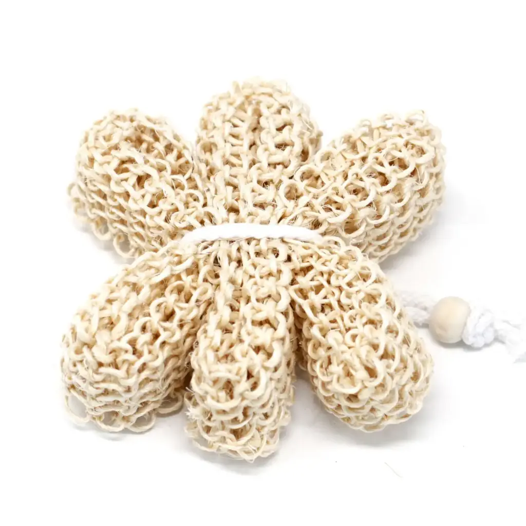 Sisal Sponge and Scrub – Exfoliating Star | www.artisangoods.co.uk