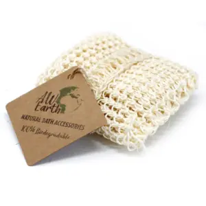 Sisal Sponge and Scrub – Extra Exfoliating Cushion | www.artisangoods.co.uk 6