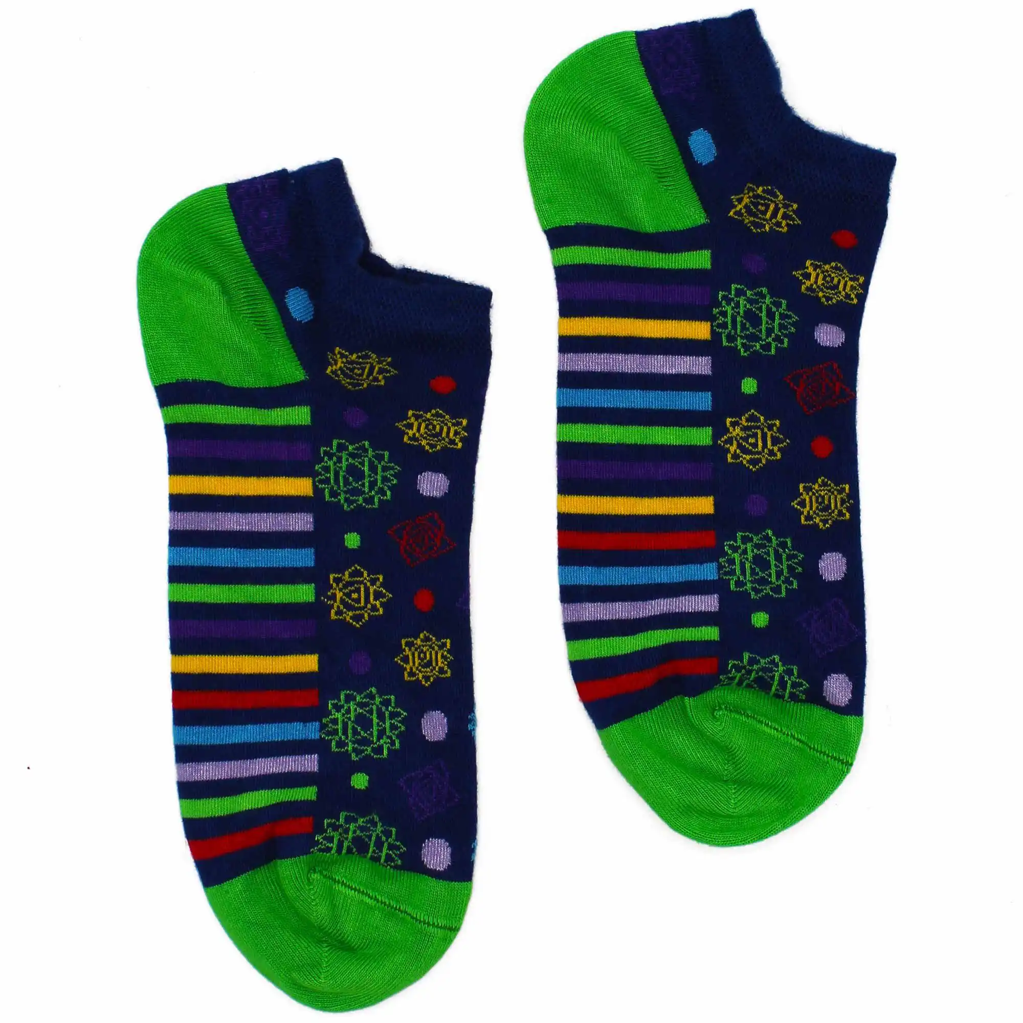 S/M Hop Hare Bamboo Socks Low (3.5-6.5) – 7 Chakra | www.artisangoods.co.uk 3 S/M Hop Hare Bamboo Socks Low (3.5-6.5) – 7 Chakra | www.artisangoods.co.uk 2