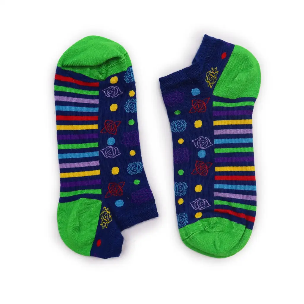 S/M Hop Hare Bamboo Socks Low (3.5-6.5) – 7 Chakra | www.artisangoods.co.uk S/M Hop Hare Bamboo Socks Low (3.5-6.5) – 7 Chakra | www.artisangoods.co.uk