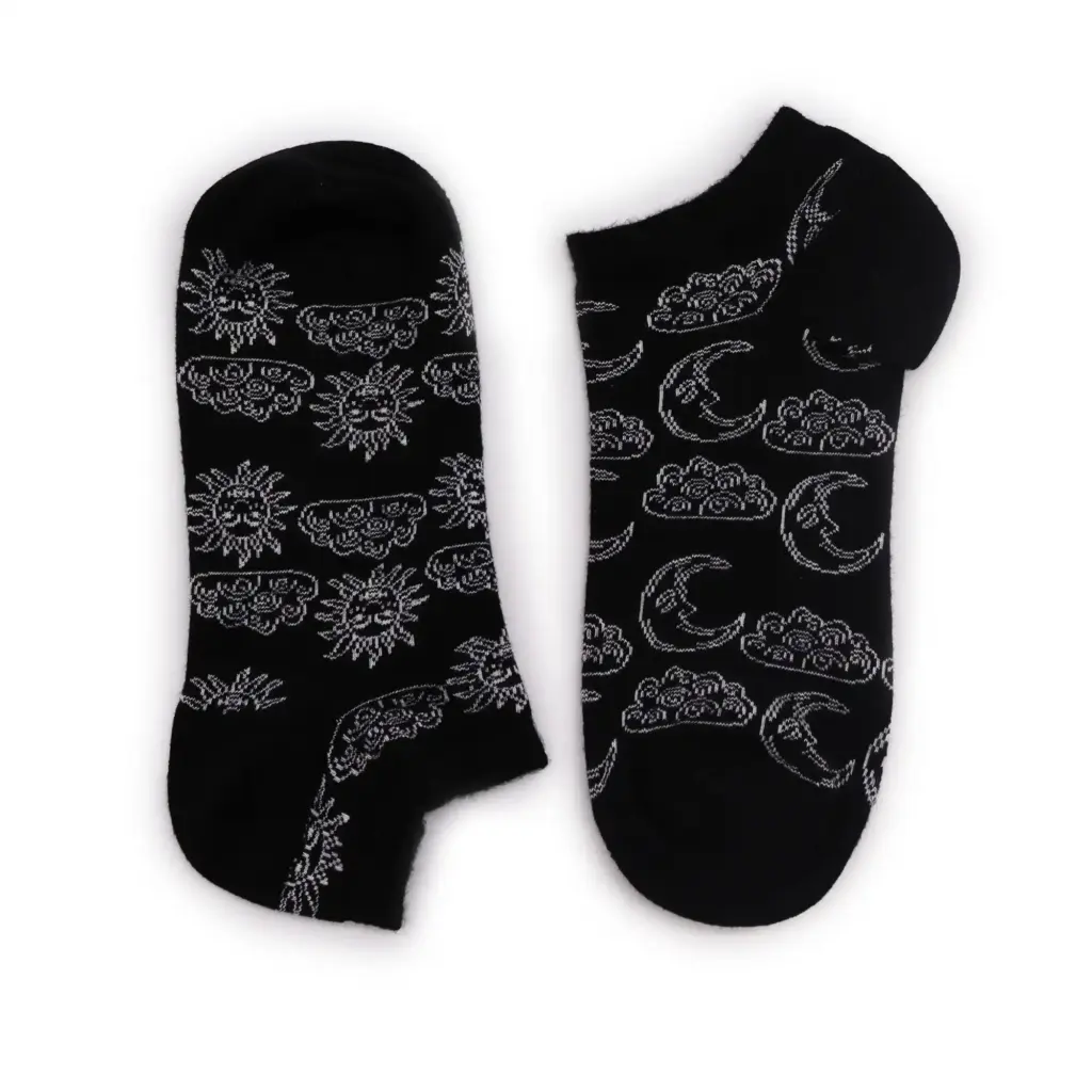 S/M Hop Hare Bamboo Socks Low (3.5-6.5) – Day and Night | www.artisangoods.co.uk S/M Hop Hare Bamboo Socks Low (3.5-6.5) – Day and Night | www.artisangoods.co.uk