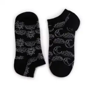 S/M Hop Hare Bamboo Socks Low (3.5-6.5) – Day and Night | www.artisangoods.co.uk S/M Hop Hare Bamboo Socks Low (3.5-6.5) – Day and Night | www.artisangoods.co.uk 1