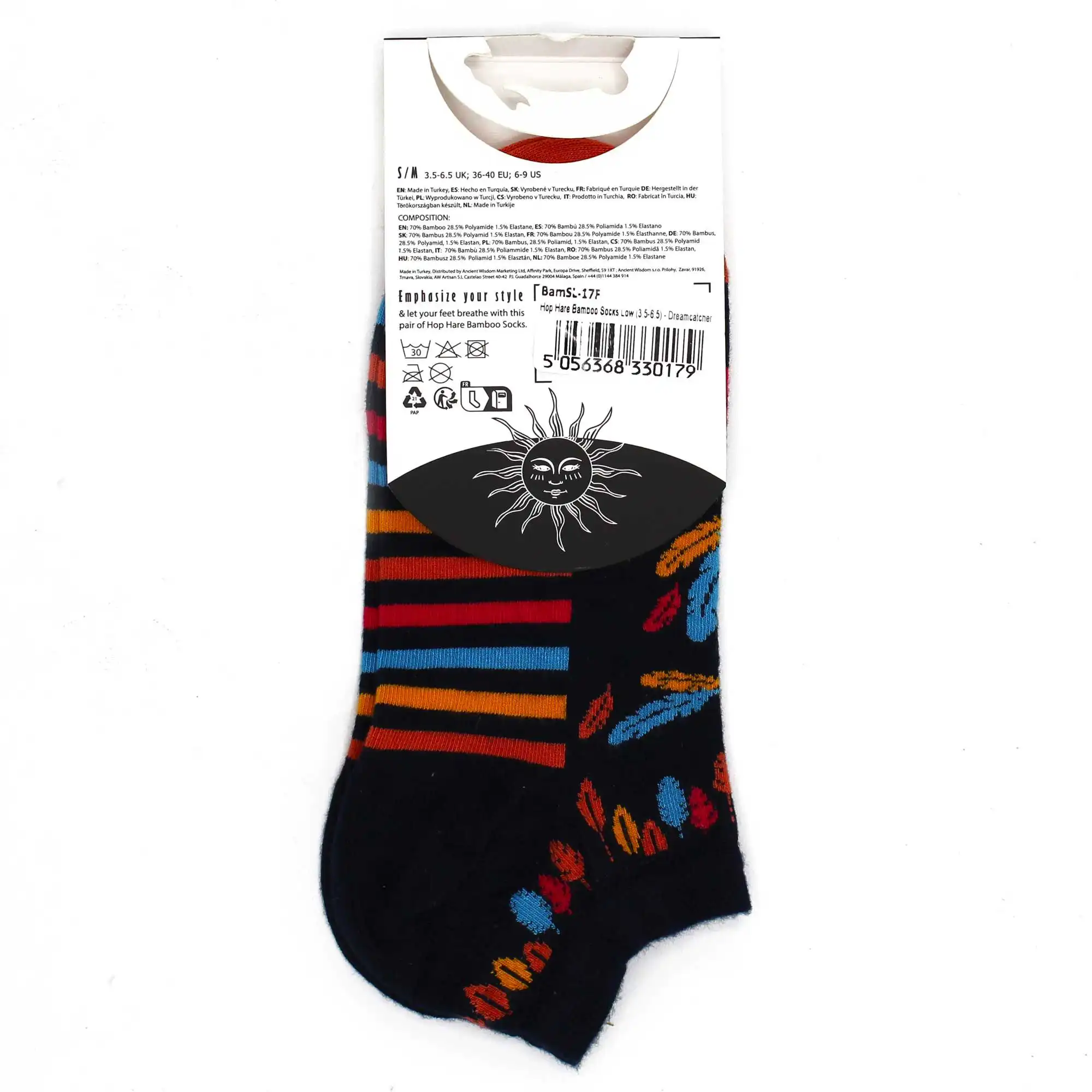S/M Hop Hare Bamboo Socks Low (3.5-6.5) – Dreamcatcher | www.artisangoods.co.uk 3 S/M Hop Hare Bamboo Socks Low (3.5-6.5) – Dreamcatcher | www.artisangoods.co.uk 2