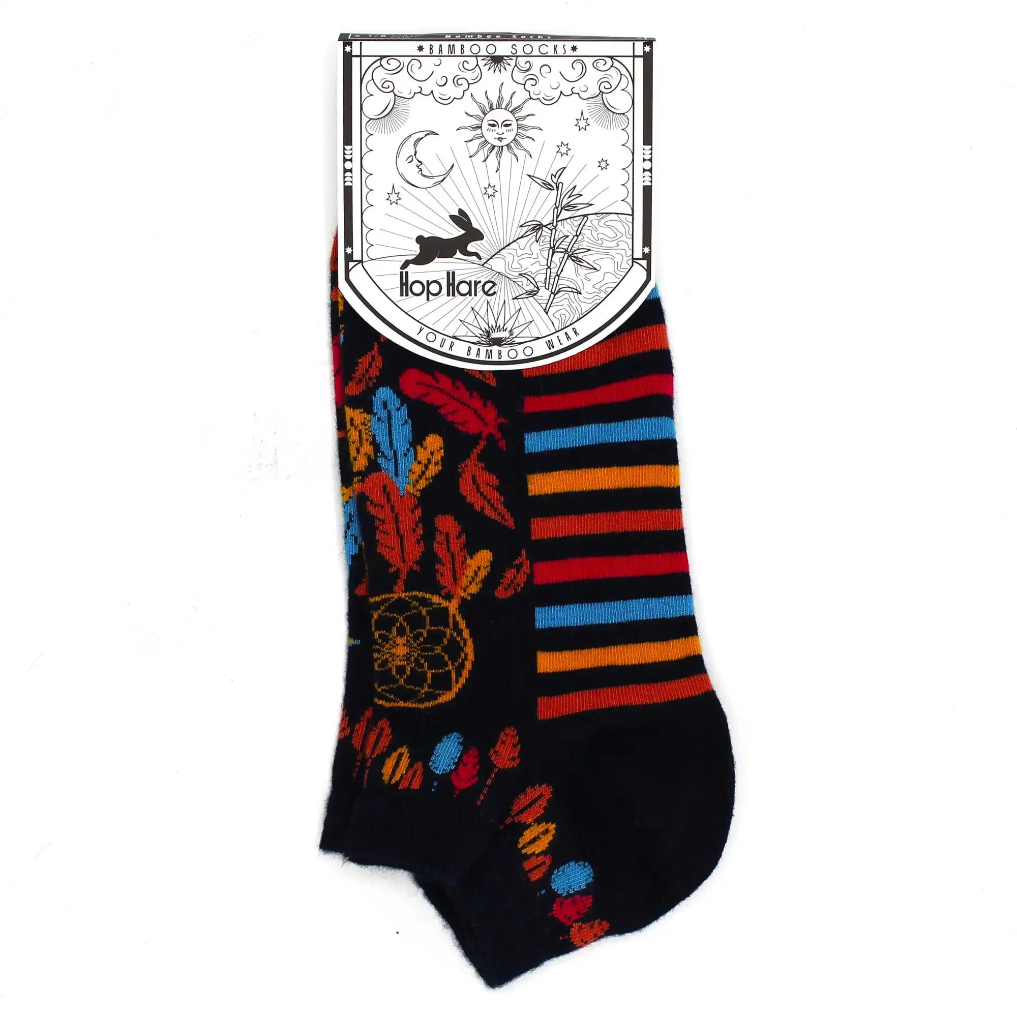 S/M Hop Hare Bamboo Socks Low (3.5-6.5) – Dreamcatcher | www.artisangoods.co.uk 2 S/M Hop Hare Bamboo Socks Low (3.5-6.5) – Dreamcatcher | www.artisangoods.co.uk 1