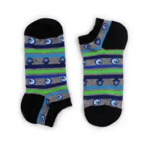 S/M Hop Hare Bamboo Socks Low (3.5-6.5) – Evil Eye & Hamsa | www.artisangoods.co.uk S/M Hop Hare Bamboo Socks Low (3.5-6.5) – Evil Eye & Hamsa | www.artisangoods.co.uk 1