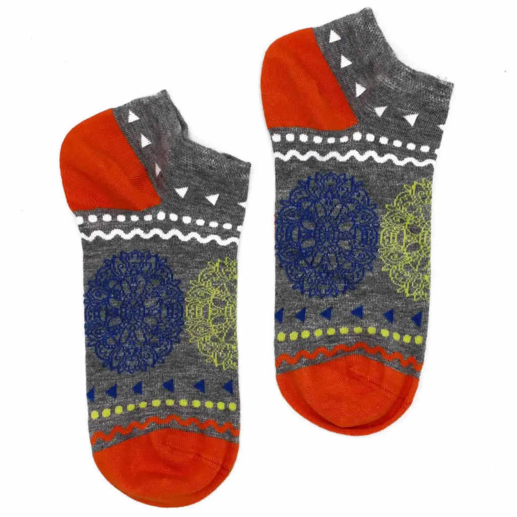 S/M Hop Hare Bamboo Socks Low (3.5-6.5) – Flowers of Life | www.artisangoods.co.uk 2