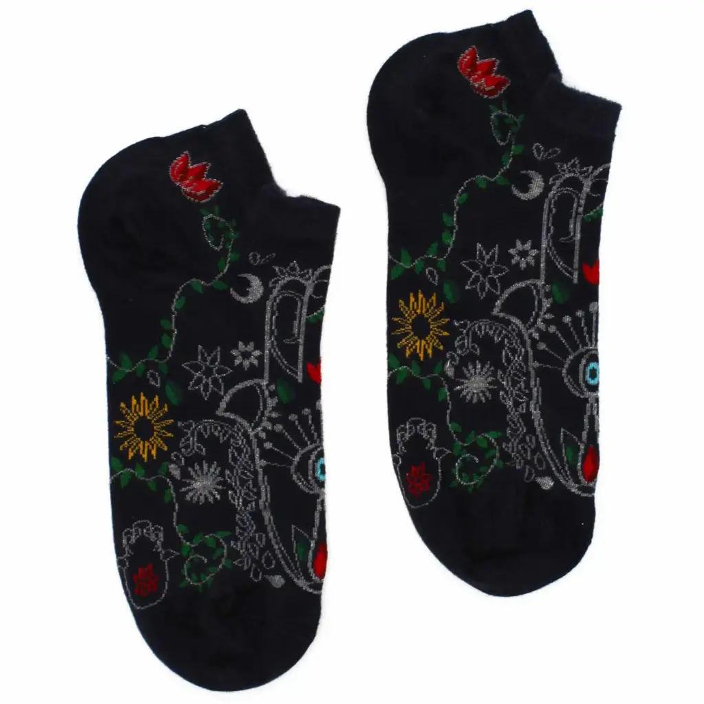 S/M Hop Hare Bamboo Socks Low (3.5-6.5) – Hamsa | www.artisangoods.co.uk 4 S/M Hop Hare Bamboo Socks Low (3.5-6.5) – Hamsa | www.artisangoods.co.uk 4