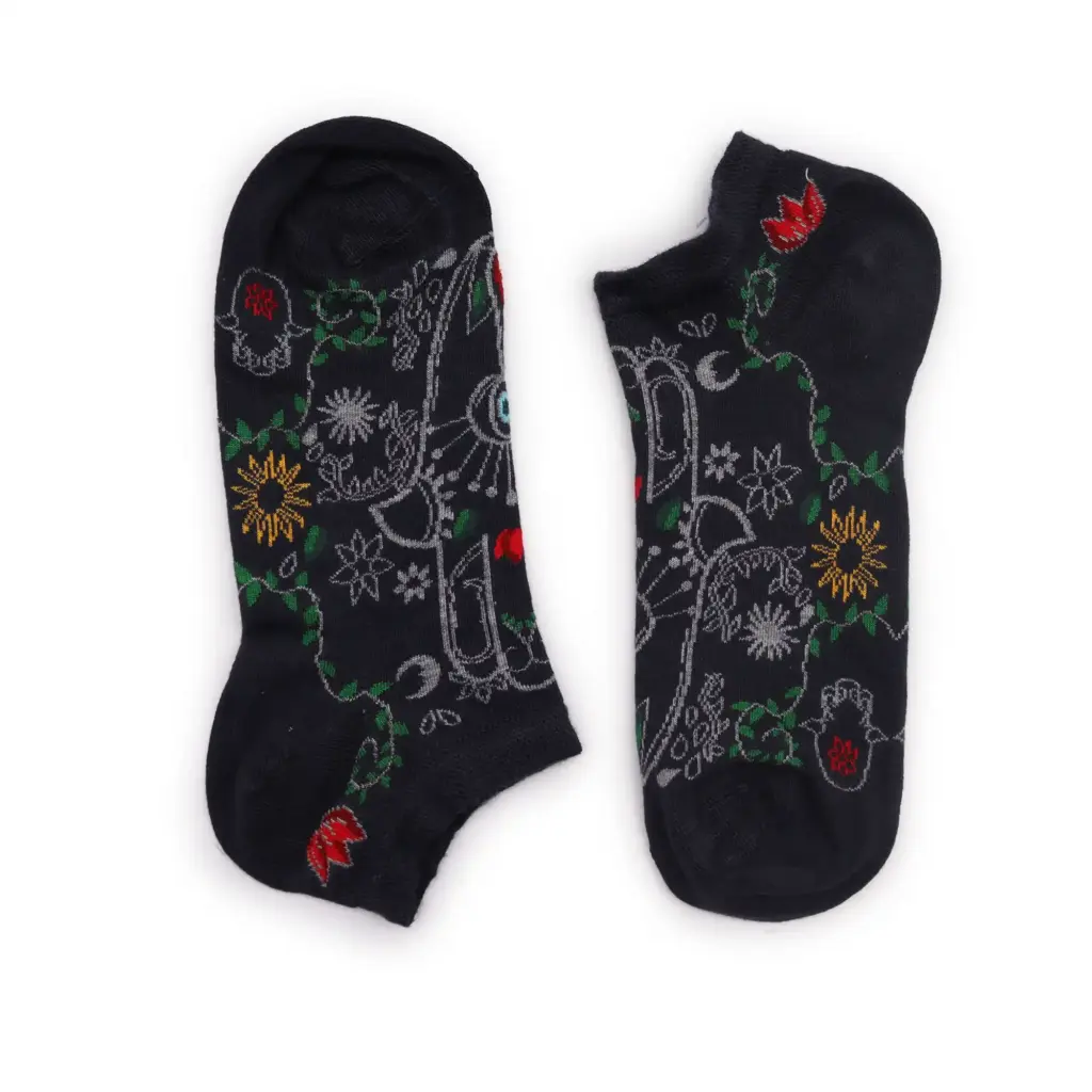 S/M Hop Hare Bamboo Socks Low (3.5-6.5) – Hamsa | www.artisangoods.co.uk S/M Hop Hare Bamboo Socks Low (3.5-6.5) – Hamsa | www.artisangoods.co.uk