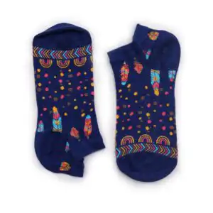 S/M Hop Hare Bamboo Socks Low (3.5-6.5) – Indian Feathers | www.artisangoods.co.uk S/M Hop Hare Bamboo Socks Low (3.5-6.5) – Indian Feathers | www.artisangoods.co.uk 1