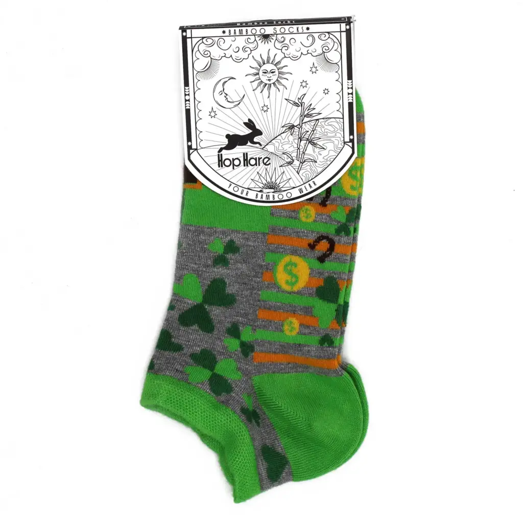 S/M Hop Hare Bamboo Socks Low (3.5-6.5) – Lucky Socks | www.artisangoods.co.uk 3