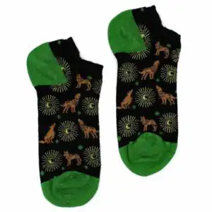 S/M Hop Hare Bamboo Socks Low (3.5-6.5) – Moonlight Wolfs | www.artisangoods.co.uk S/M Hop Hare Bamboo Socks Low (3.5-6.5) – Moonlight Wolfs | www.artisangoods.co.uk 1