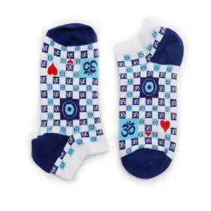 S/M Hop Hare Bamboo Socks Low (3.5-6.5) – Ohm Evil Eye | www.artisangoods.co.uk S/M Hop Hare Bamboo Socks Low (3.5-6.5) – Ohm Evil Eye | www.artisangoods.co.uk 1
