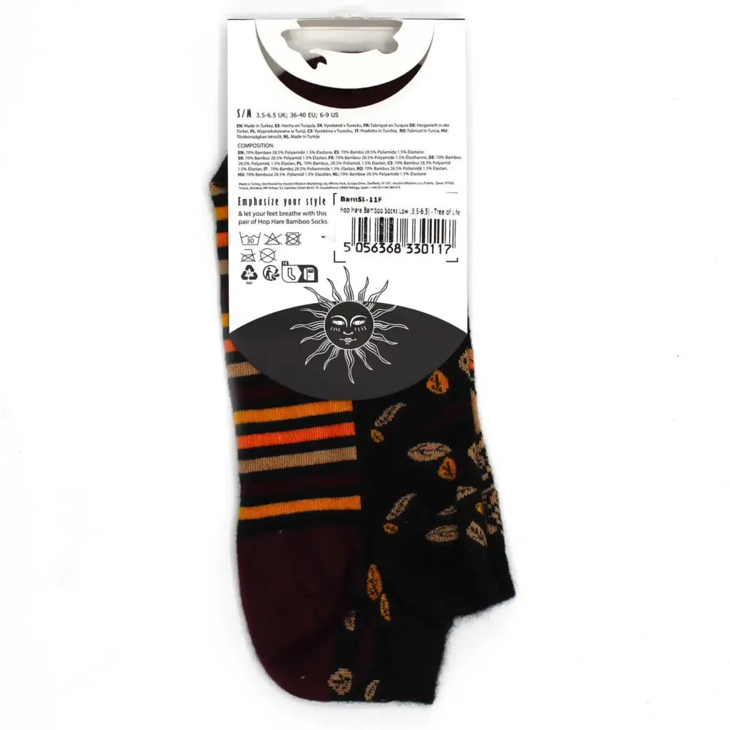 S/M Hop Hare Bamboo Socks Low (3.5-6.5) – Tree of Life | www.artisangoods.co.uk 3 S/M Hop Hare Bamboo Socks Low (3.5-6.5) – Tree of Life | www.artisangoods.co.uk 3