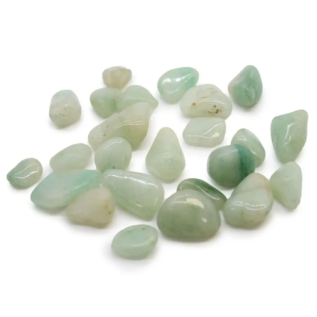 Small African Tumble Stones – Aventurine | www.artisangoods.co.uk